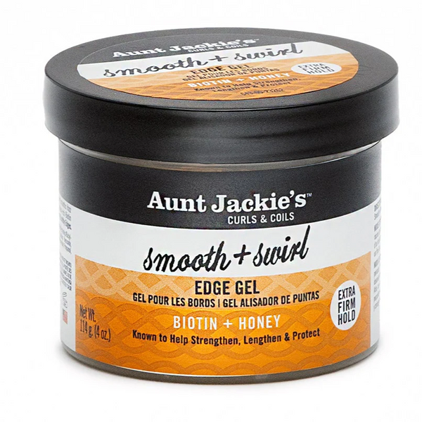 aunt jackies biotin + honey smooth & swirl edge 4oz