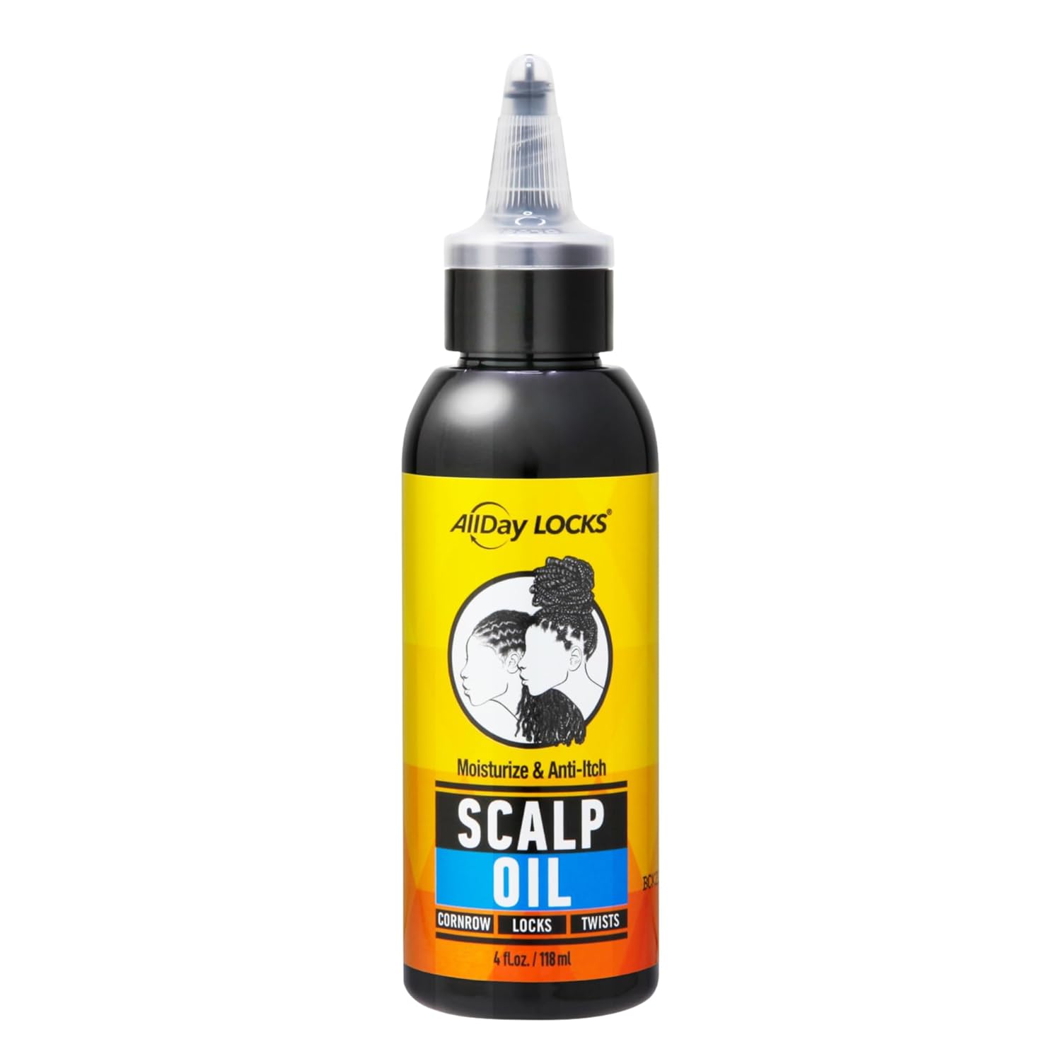 all day locks anti itch scalp hair oil 4oz