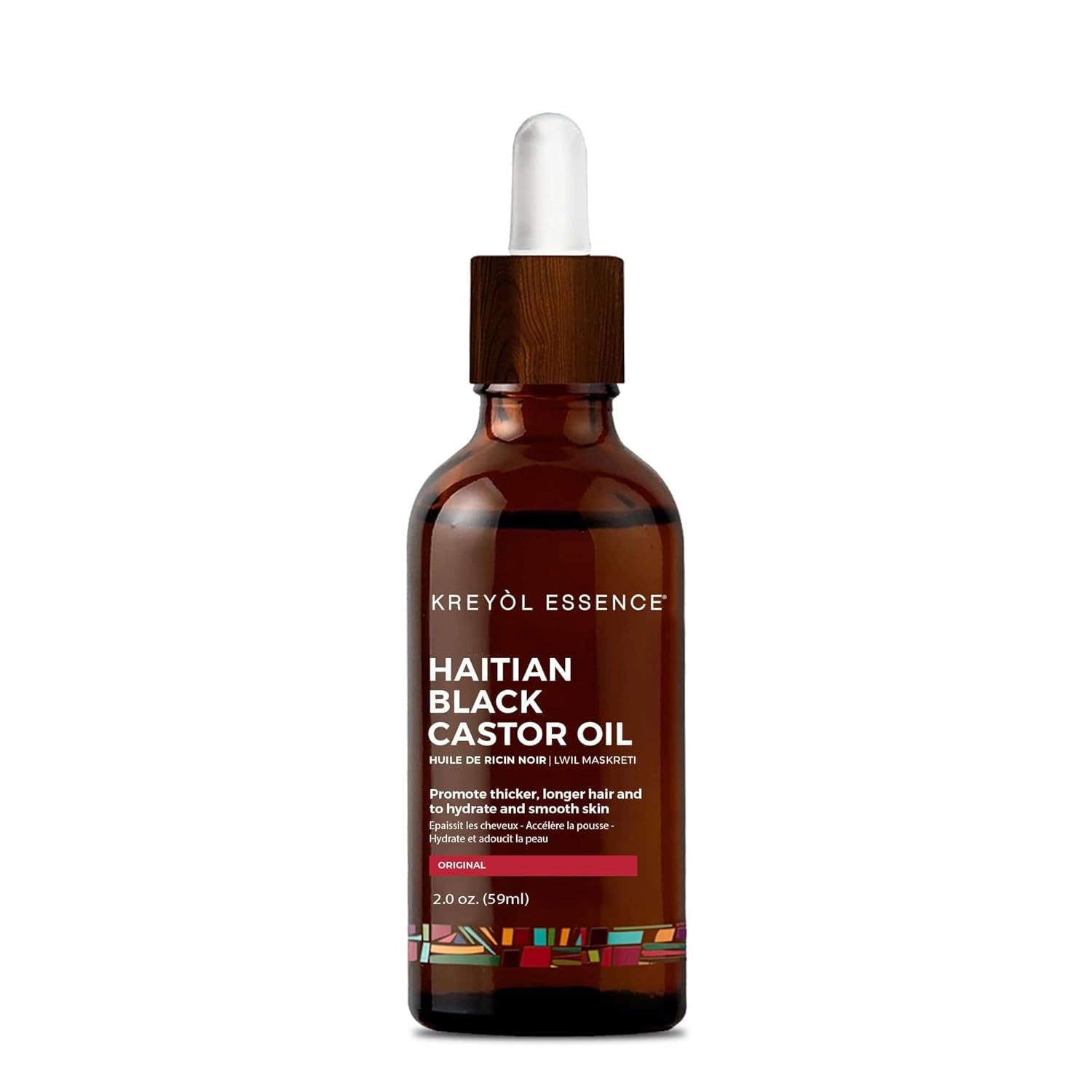 haltian black castor hair oil original