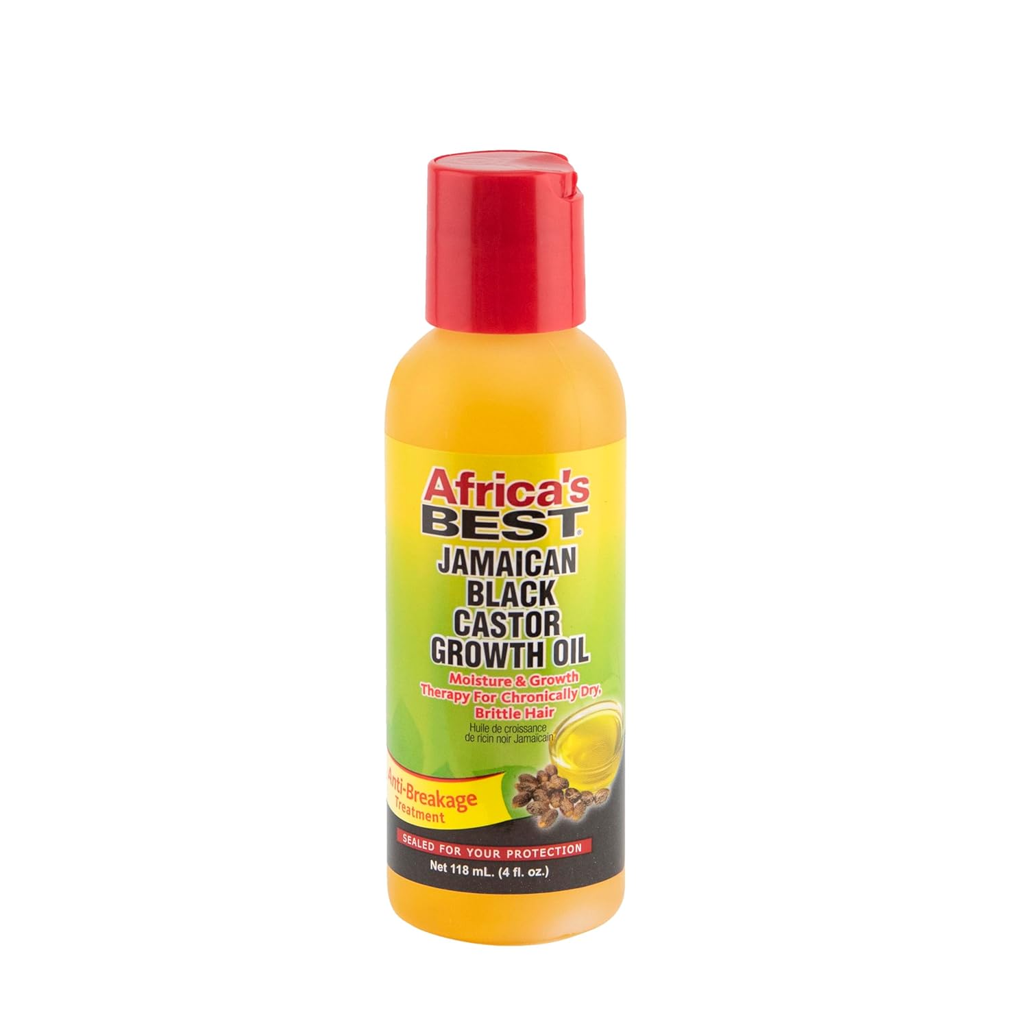 africas best growth hair oil [black castor] 4oz