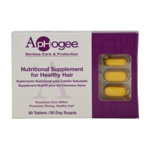 aphogee healthy hair vitamins 30tablets
