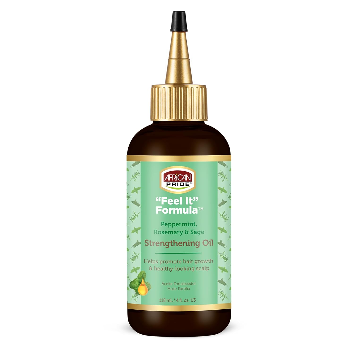 african pride feel it formula strenght hair oil 4oz