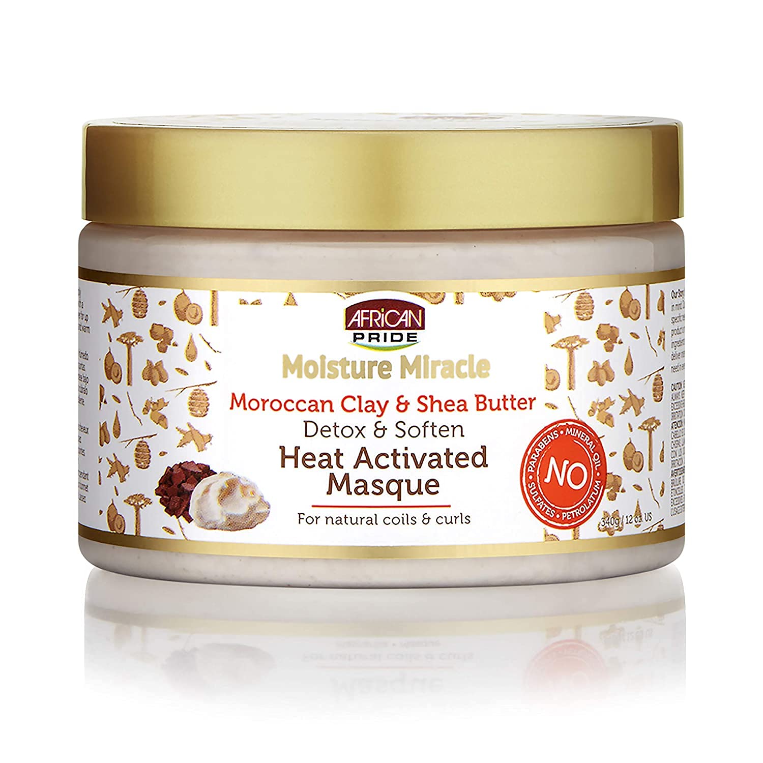 african pride m/m heat active masque 12oz