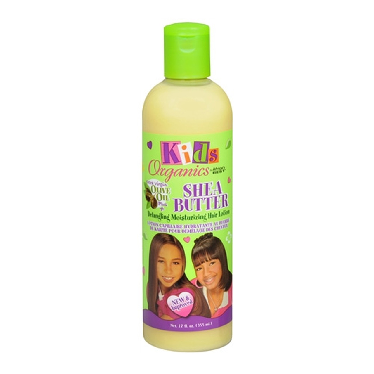 africas best kids org shea butter detangle lotion 12oz