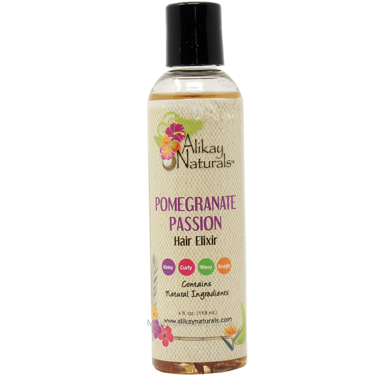 alikay n. pomegranate passion hair elixir 4oz