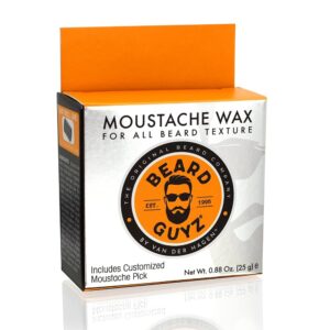 beard guyz moustache wax 1oz