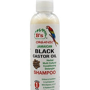 bs jamaican hair oil shampoo 8oz