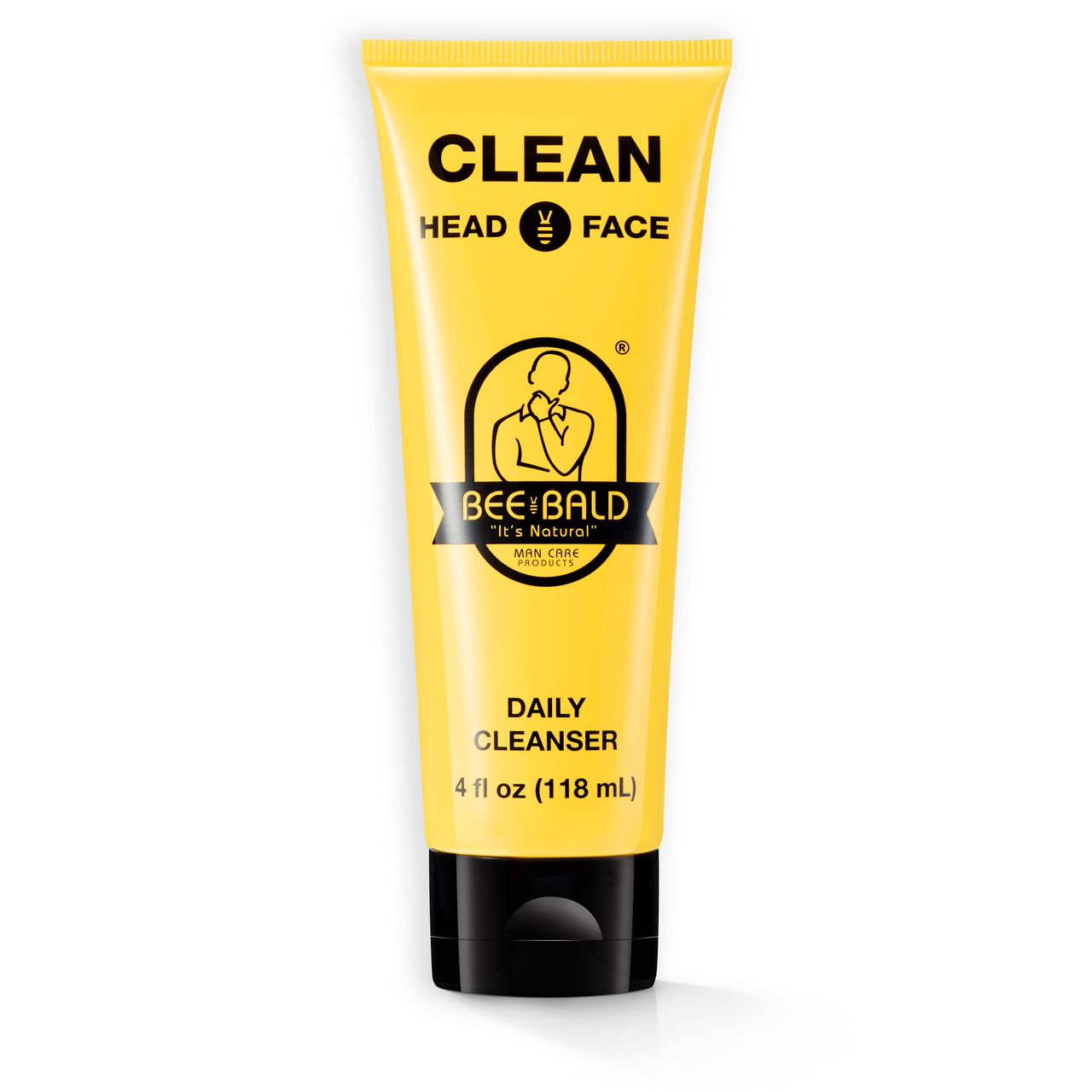 bee bald daily cleanser 4oz