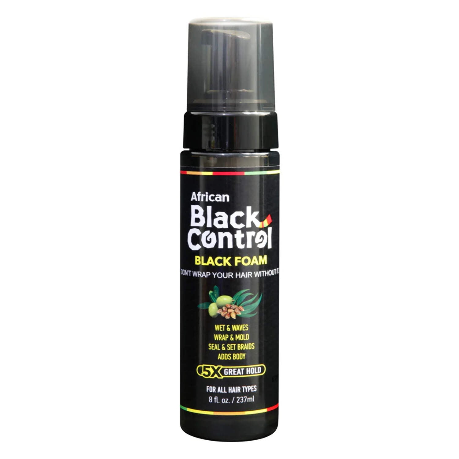 african black control foam 8oz