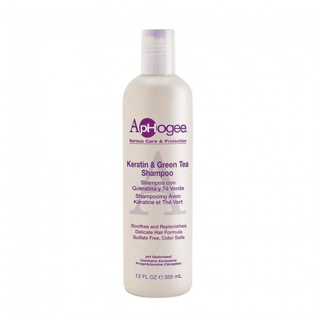 aphogee keratin&green tea shampoo 12oz